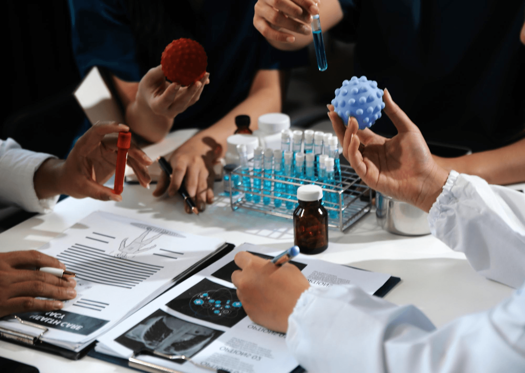 Marketplace seller team reviewing platform policy documents